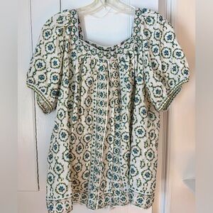 Max Studio Women's Blouse 1X NWT